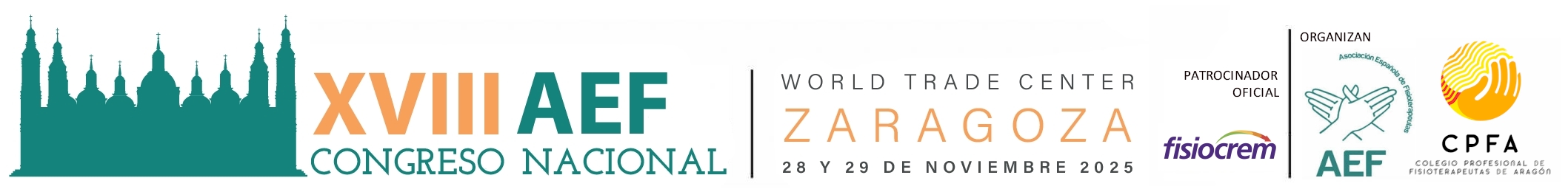 XVIII Congreso Nacional AEF. Zaragoza, 28-29 Noviembre 2025 XVIII Congreso Nacional AEF. Zaragoza, 28-29 Noviembre 2025